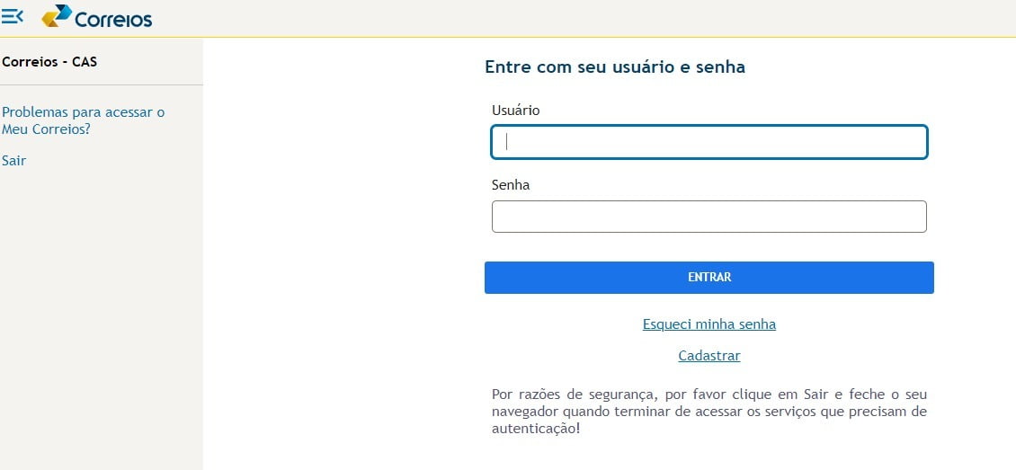 correios minhas importações